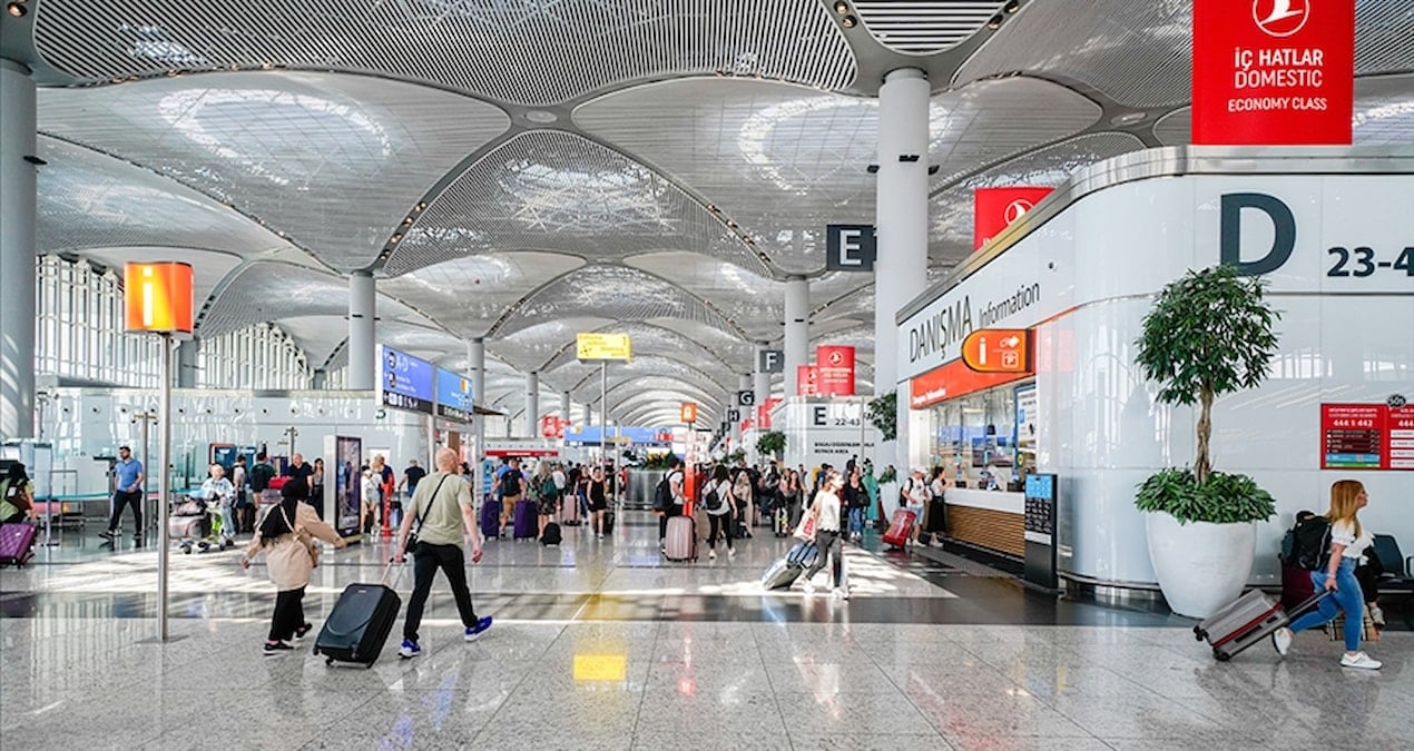 Havayolunda 8 ayda 162,6 milyon yolcuya hizmet