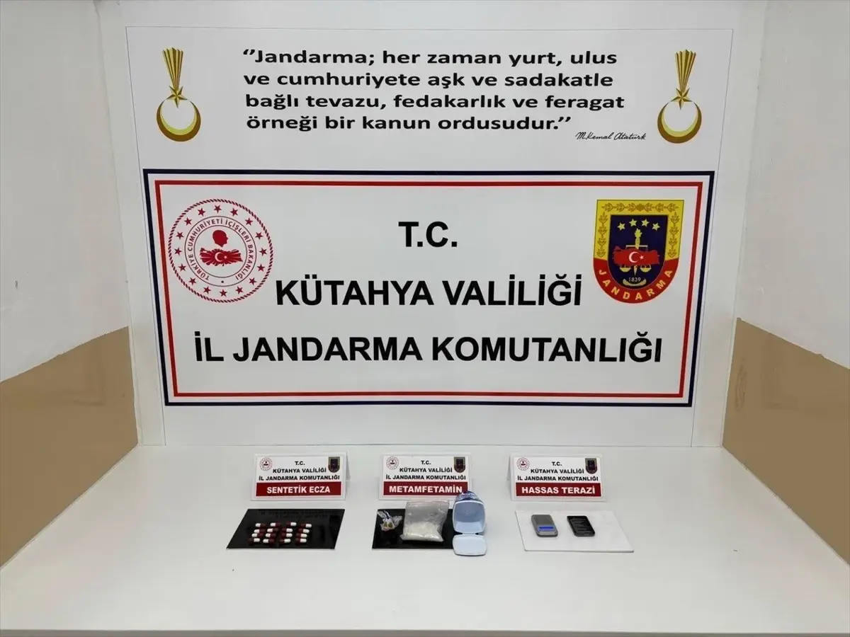 Kütahya’da Uyuşturucu Operasyonu: Zanlı Tutuklandı