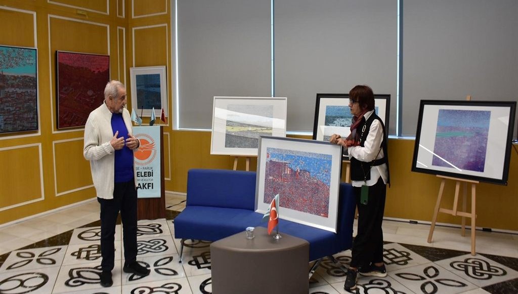 ressam devrim erbil sanatseverlerle bulustu ijyq6ILJ