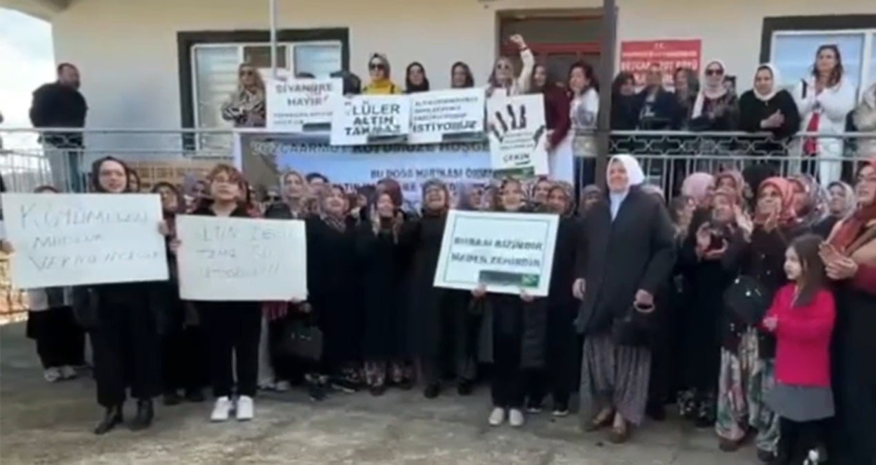 Bilecik’te altın madeni tepkisi