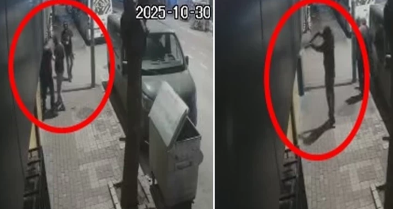 Kaldırımdakilere ‘kenara çekilin’ deyip iş yerine ateş açtı