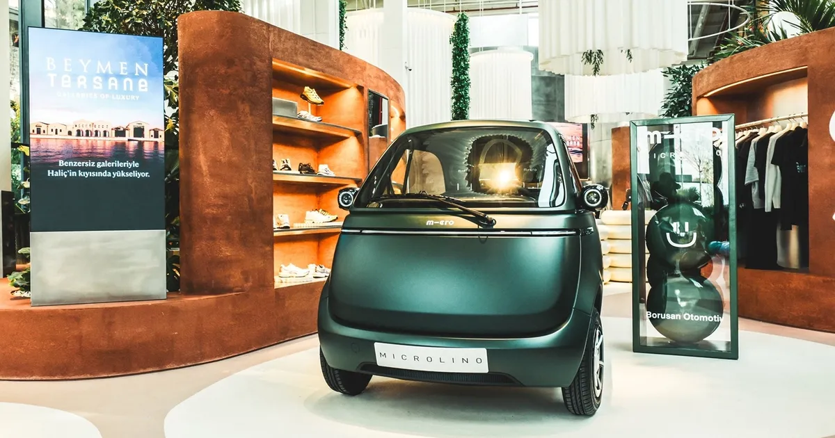 Microlino Beymen Tersane İstanbul’da   