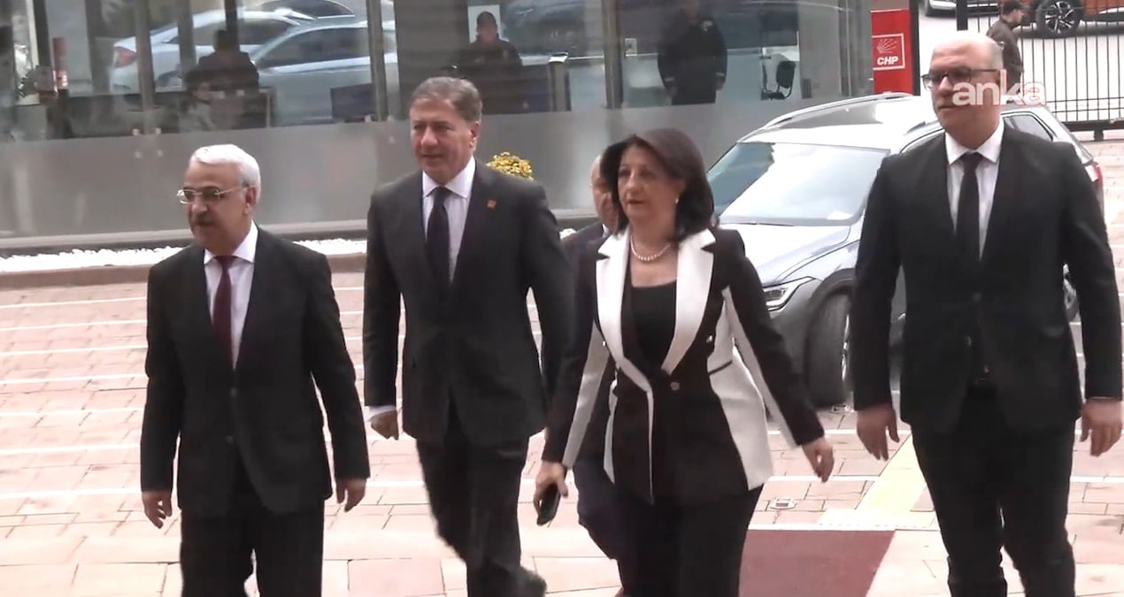 İmralı heyeti CHP’yi ziyaret ediyor