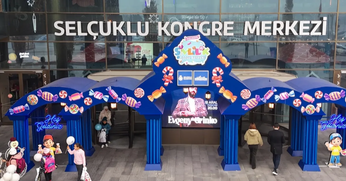 Konya Selçuklu’da çocuklar için tatlı telaş