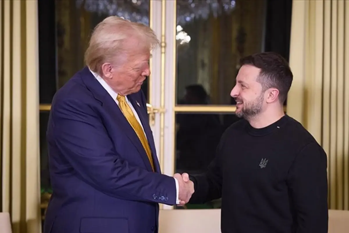 Trump ve Zelensky, Mar-a-Lago’da biraraya geldi