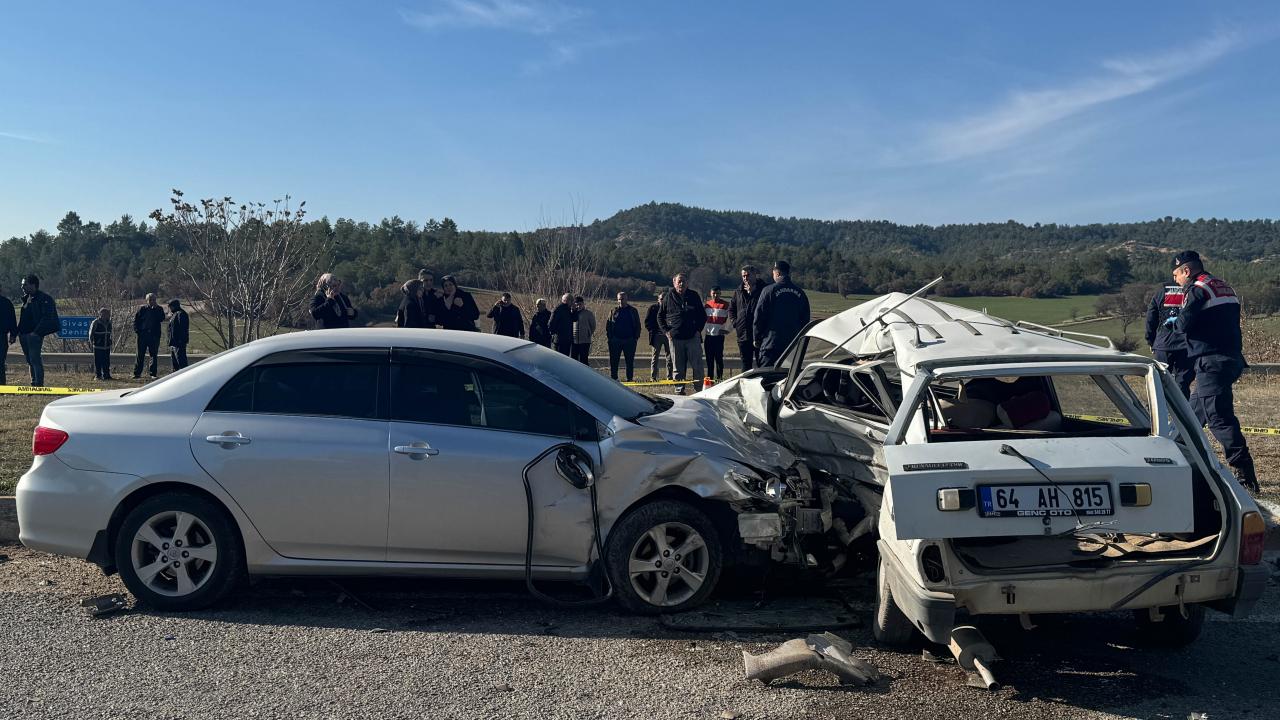 Uşak’ta feci kaza: Yaşlı çift öldü!