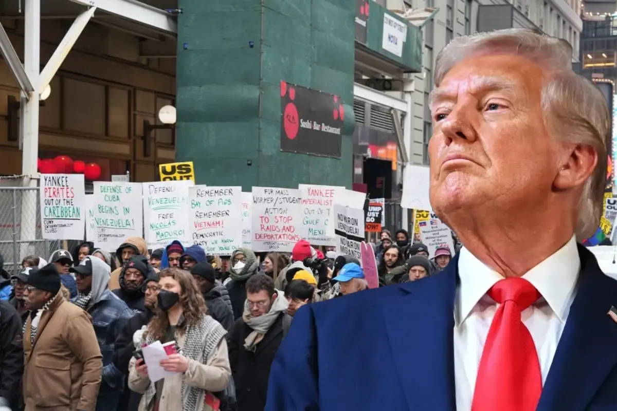 Venezuela saldırısı Trump’a pahalıya patladı! Kendi ülkesinde de binler yürüdü