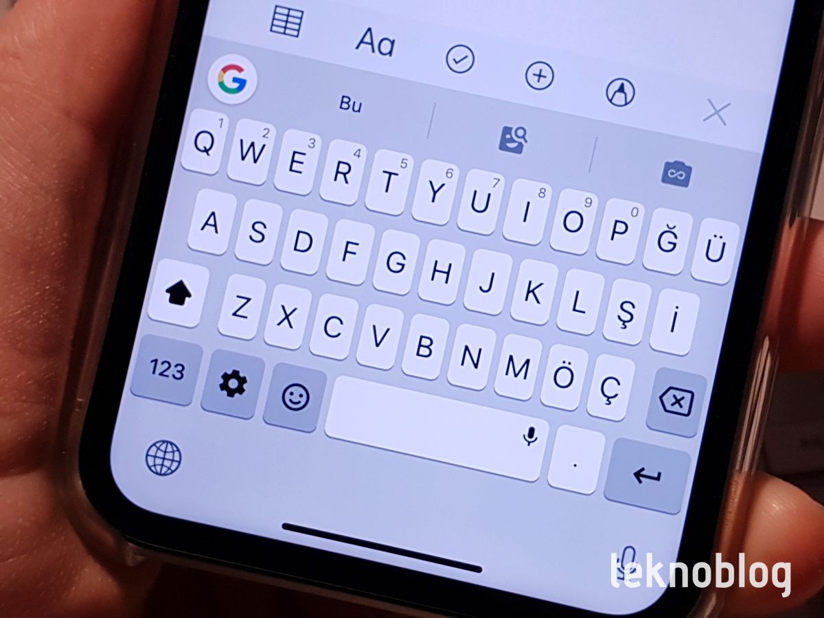 Gboard klavyeyi trackpad gibi kullanacak