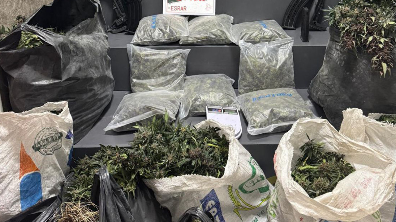 İzmir’de Uyuşturucu Üretimi Yapan Sera Ortaya Çıktı