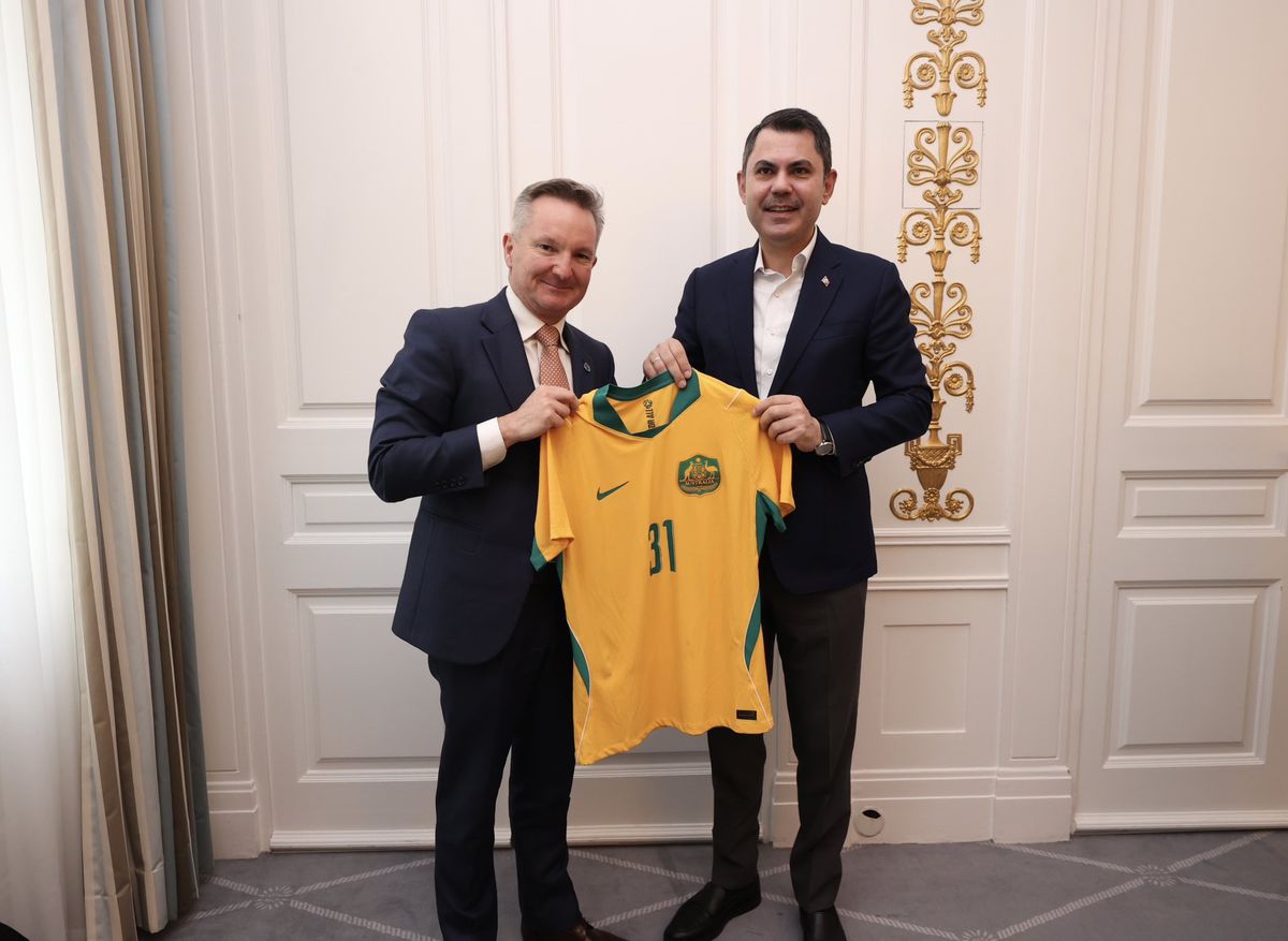 Murat Kurum ve Avustralya Bakanı Chris Bowen, İklim Zirvesi İçin Bir Araya Geldi